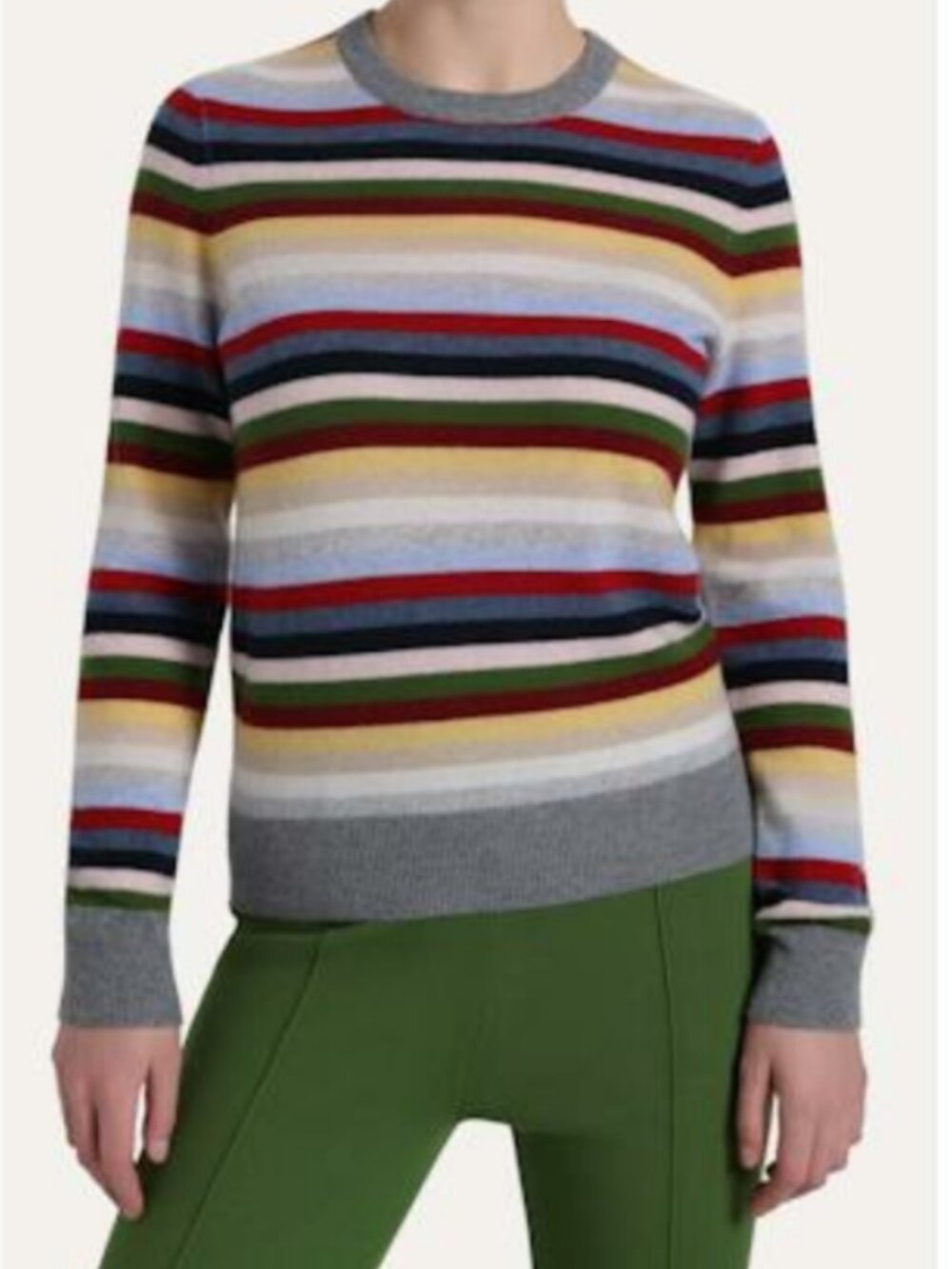 NWT Minnie Rose Striped Long Sleeve Crewneck Sweater | Current Season | $365 MSR